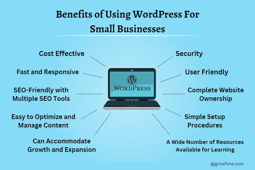 The Benefits of Using WordPress CMS for Small Business