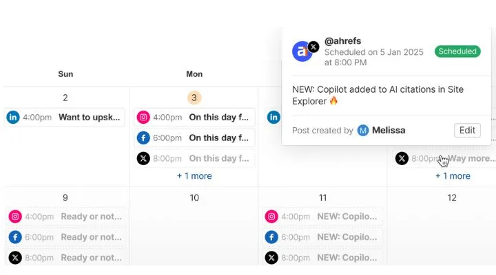 BuzzSumo vs Ahrefs: Complete 2025 Comparison Social media manager in ahrefs
