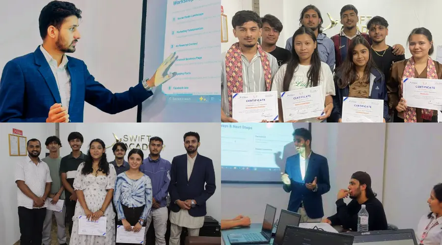 Best IT training center in Pokhara: IT courses and certificate ceremony